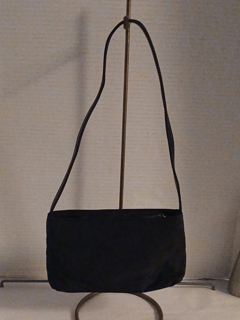Tommy Hilfiger Black Nylon Shouler  Bag